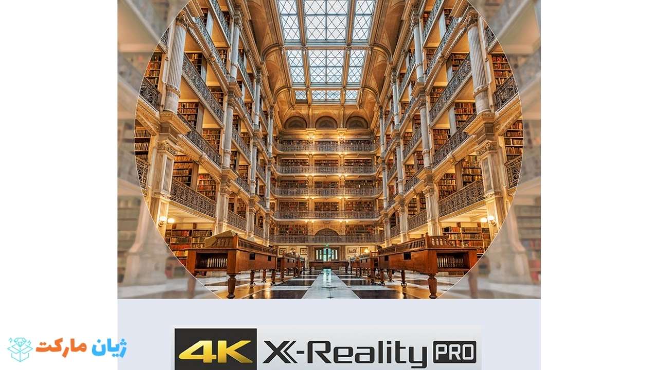 قابلیت 4k x-reality pro در تلویزیون سونی مدل x80J