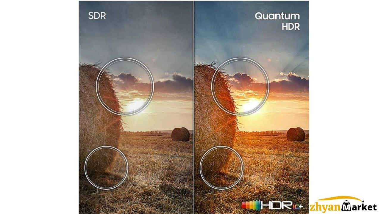 quantum-HDR در تلویزیون سامسونگ مدل Q70A 